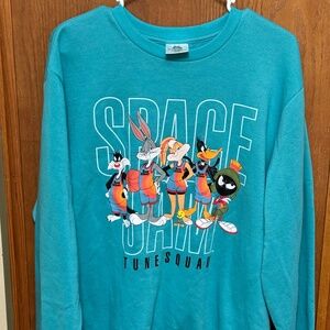 NWT Space Jam Sweatshirt sz L